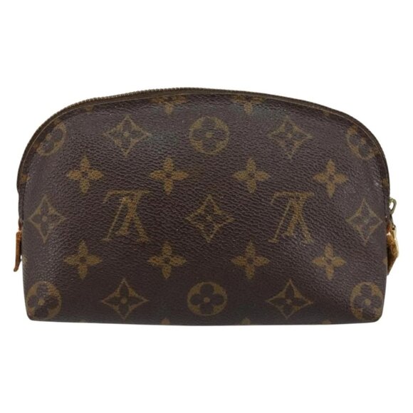 LOUIS VUITTON Monogram Pochette Cosmetic PM Cosmetic Pouch M47515 LV Auth 148054 - Picture 2 of 16